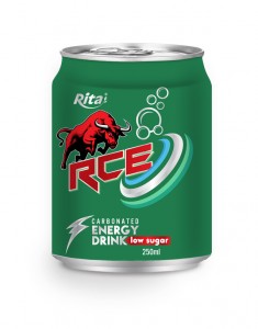 250ml Carbonated energy drink RCE low sugar
